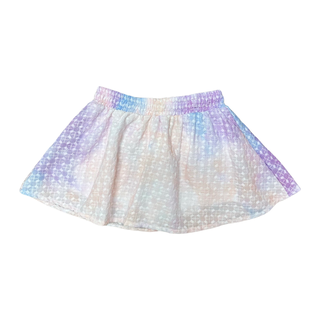 FBZ Purple Blue Tie Dye Eyelet Skort