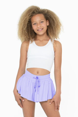 KatieJNYC, KatieJ NYC Farrah Short - Tween: Lilac - Basically Bows & Bowties