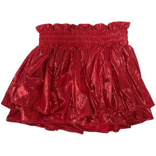 Tweenstyle Plisse Skort - Red