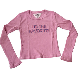 T2Love, T2Love Favorite Long Sleeve Thermal Tee - Basically Bows & Bowties