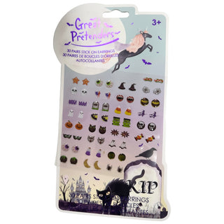 Great Pretenders Halloween Fun Stick on Earring Set, Great Pretenders, Boo Basket, cf-type-earrings, cf-vendor-great-pretenders, Creative Education, Earrings, EB Girls, Great Pretenders, Grea