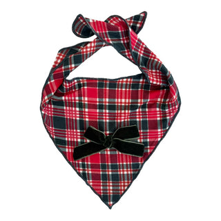 In My Jammers, In My Jammers x Bre Sheppard Home For The Holidays Plaid Dog Bandana - Basically Bows & Bowties