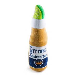 Haute Diggity Dog Grrrona Beer Bottle Plush Dog Toy - Large