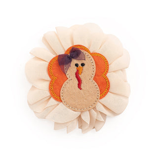 Sweet Wink Chiffon Turkey Thanksgiving Hair Clip, Sweet Wink, cf-type-clip, cf-vendor-sweet-wink, Chiffon Turkey, Hair Bow, Sweet Wink, Sweet Wink Thanksgiving, Thanksgiving, Thanksgiving Bow