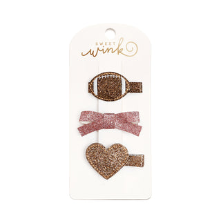 Sweet Wink Football Love Clip Set