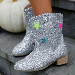 Lola and The Boys Hologram Star Cowgirl Boots