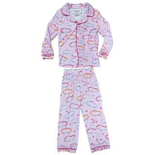 Tweenstyle Bamboo Long Sleeve Loungewear Set - Bracelets