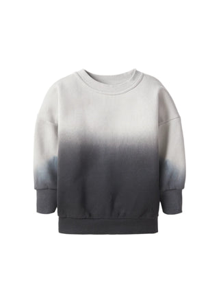 Little Bipsy Collection, Little Bipsy Ombre Elevated Crewneck - Black - Basically Bows & Bowties