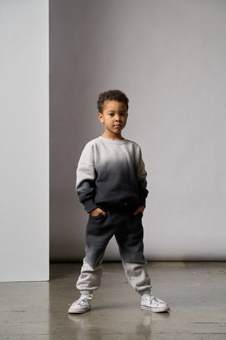 Little Bipsy Ombre Elevated Sweatpant - Black