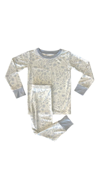 In My Jammers Mia Blue Floral L/S 2pc PJ Set, In My Jammers, Bamboo, Bamboo Pajamas, cf-size-2t, cf-size-3t, cf-size-4t, cf-size-5t, cf-size-6t, cf-size-7-8y, cf-type-pajamas, cf-vendor-in-my