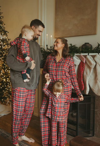 In My Jammers, In My Jammers x Bre Sheppard Home For The Holidays Plaid Men's Jogger - Basically Bows & Bowties