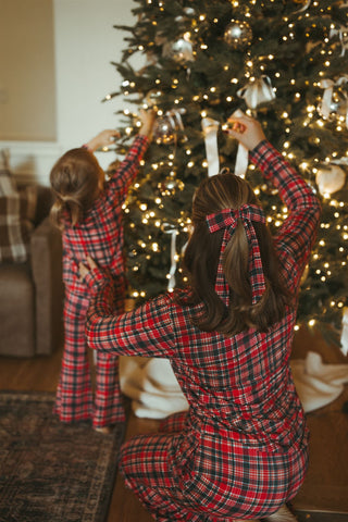 In My Jammers, In My Jammers x Bre Sheppard Home For The Holidays Plaid Bow - Basically Bows & Bowties