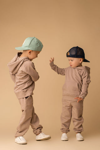 In My Jammers Jogger Set - Sand Brown