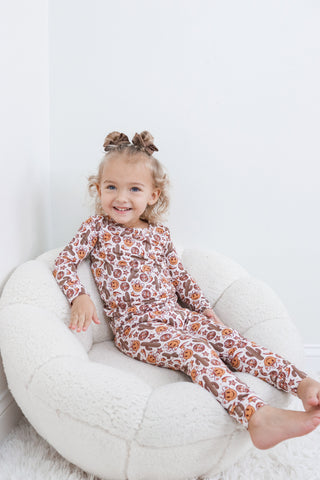 Dream Big Little Co, Dream Big Little Co Western Dreamzzz L/S Dream Set - Basically Bows & Bowties