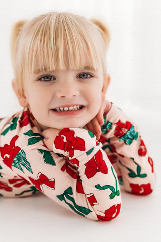 In My Jammers Christmas Bows L/S 2pc PJ Set