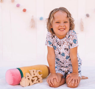 Dream Big Little Co ABC123 Dream Short Set, Dream Big Little Co, ABC, ABC123, Back to School, cf-size-2t, cf-size-3t, cf-size-4t, cf-size-5-6, cf-size-7-8, cf-type-pajamas, cf-vendor-dream-bi