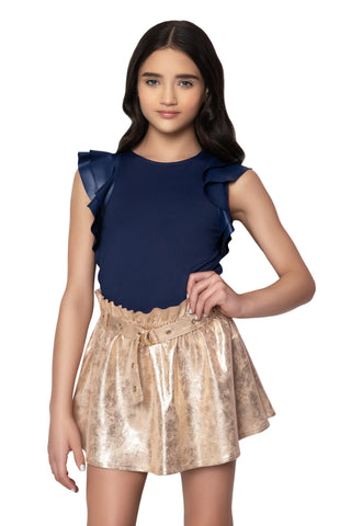 MIA New York Gold Moto Skirt, MIA New York, cf-size-5, cf-size-6, cf-size-6x, cf-size-large-12, cf-type-skirt, cf-vendor-mia-new-york, FALL2023, Gold, MIA, MIA New York, Moto Skirt, Skirt, tw