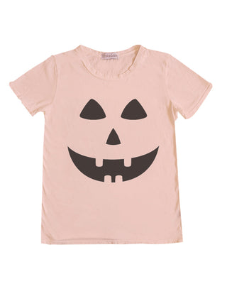 Brokedown Clothing Women's Jack O Lantern Tee - Seashell, Brokedown Clothing, Brokedown, Brokedown Clothing, Brokedown Clothing Halloween, Brokedown Clothing Mommy & Me, Brokedown Clothing Pu