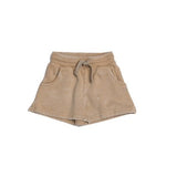 Little Bipsy Sweatshort - Beige Wash