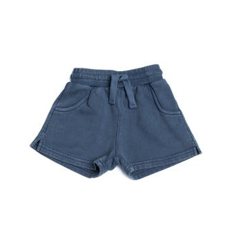 Little Bipsy Sweatshort - Navy Wash