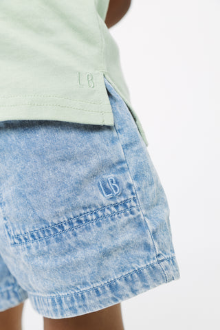 Little Bipsy Boy's Chambray Short