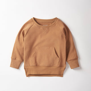 Little Bipsy Pocket Pullover - Carmel