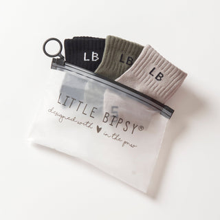 Little Bipsy Sock 3 Pack - Army Camo