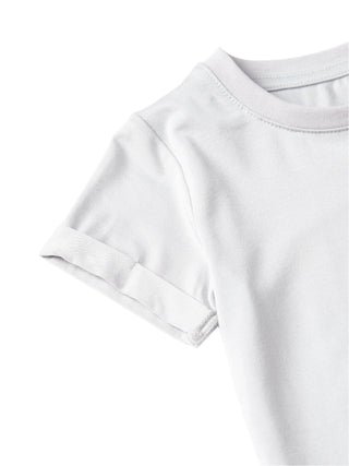 Little Bipsy Bamboo Pocket Tee - Frost