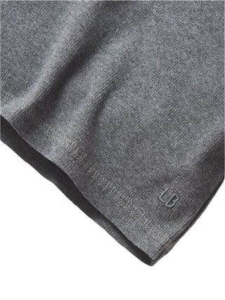 Little Bipsy Long Sleeve Ribbed Tee - Heathered Charcoal