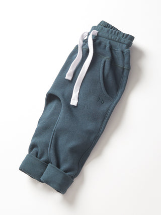 Little Bipsy Collection, Little Bipsy Waffle Joggers - Night Fall - Basically Bows & Bowties