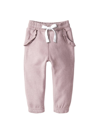 Little Bipsy Ruffle Sweatpant - Wisteria