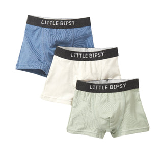 Little Bipsy Boxer Brief 3 Pack - Evergreen Mix