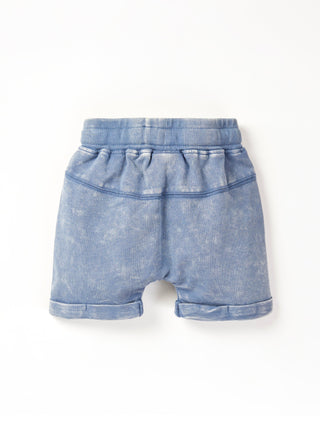 Little Bipsy Collection, Little Bipsy Harem Short - Blue Wash - Basically Bows & Bowties