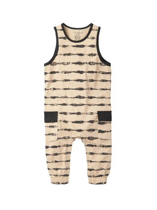 Little Bipsy Static Stripe Tank Romper