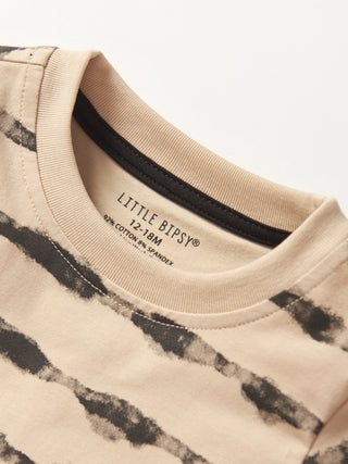 Little Bipsy Static Stripe Tee