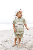 Little Bipsy Short Sleeve Hoodie - Baja