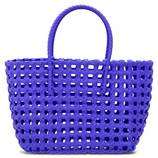 Iscream Purple Pink Woven Tote