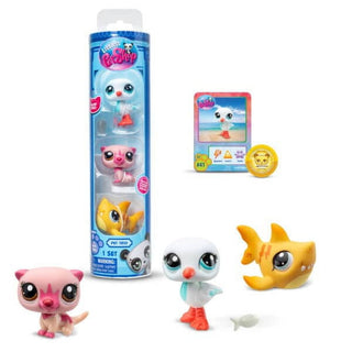 Schylling, Littlest Pet Shop Pet Trio Tube - Basically Bows & Bowties