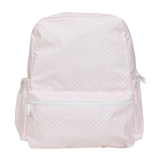 Large Apple of My Isla Backpack - Pink Gingham