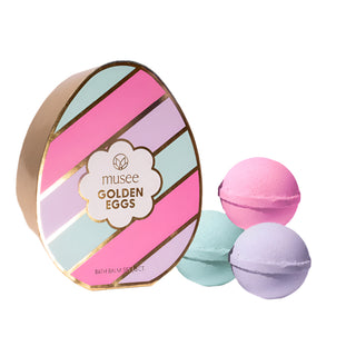 Musee Golden Egg Mini Bath Balm Set