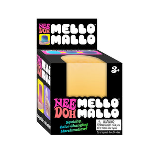 NeeDoh Mello Mallo Color Changing Marshmallow Yellow