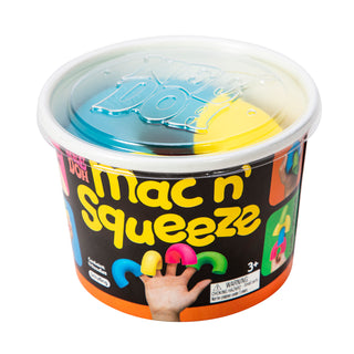 Mac N Squeeze Nee Doh, Schylling, cf-type-toys, cf-vendor-schylling, EB Boy, EB Boys, EB Girls, Fidget Toy, Figet, Groovy Blob, Mac N Squeeze, Nee Doh, Needoh, Schylling, Toys - Basically Bow