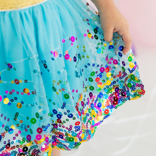 Sweet Wink Aqua Confetti Tutu