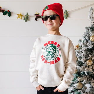 Sweet Wink Merry Rex-Mas Christmas Sweatshirt, Sweet Wink, All Things Holiday, cf-size-2t, cf-size-3t, cf-size-4t, cf-size-5-6y, cf-size-7-8y, cf-type-sweatshirt, cf-vendor-sweet-wink, Christ