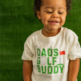 Sweet Wink, Sweet Wink Dad's Golf Buddy Short Sleeve T-Shirt - Natural - Basically Bows & Bowties