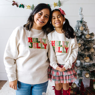 Sweet Wink Holly Jolly Patch Kids Sweatshirt, Sweet Wink, All Things Holiday, cf-size-2t, cf-size-3t, cf-size-4t, cf-type-sweatshirt, cf-vendor-sweet-wink, Christmas, Christmas Sweatshirt, Ho