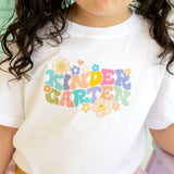 Sweet Wink Kindergarten Retro Short Sleeve Tee - White