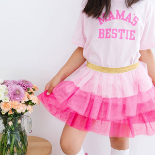 Sweet Wink Mama's Bestie S/S Tee - Ballet