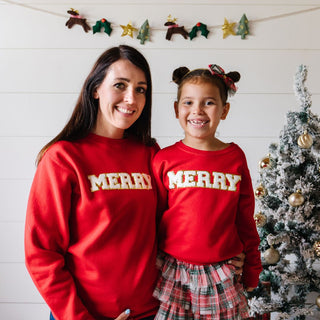 Sweet Wink Merry Patch Kids Sweatshirt, Sweet Wink, All Things Holiday, cf-size-2t, cf-size-3t, cf-type-sweatshirt, cf-vendor-sweet-wink, Christmas, Christmas Sweatshirt, Holiday, Merry Patch