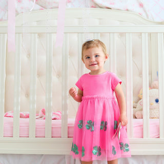 Sweet Wink, Sweet Wink Pink Shamrock St. Patrick's Day S/S Tutu Dress - Basically Bows & Bowties